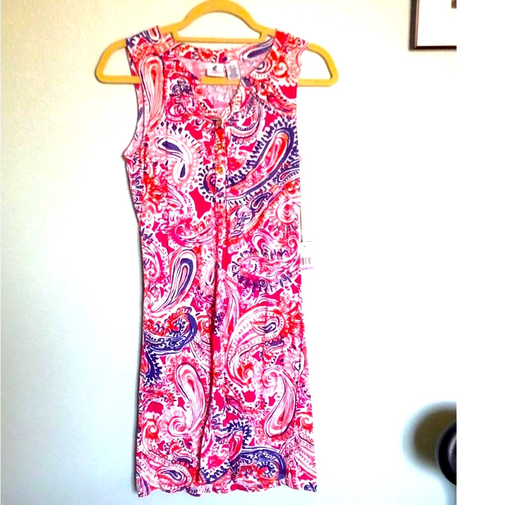 Caribbean Joe Paisley Summer Dress